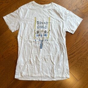 U.P. graphic T-shirt.